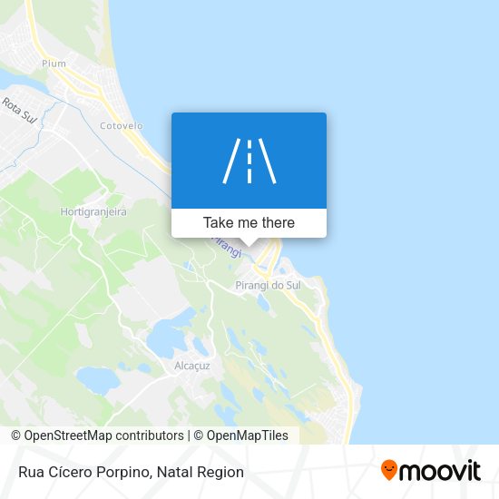 Rua Cícero Porpino map