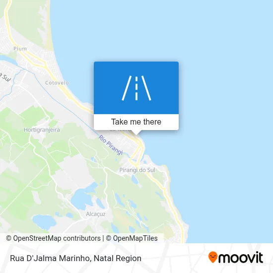 Rua D'Jalma Marinho map