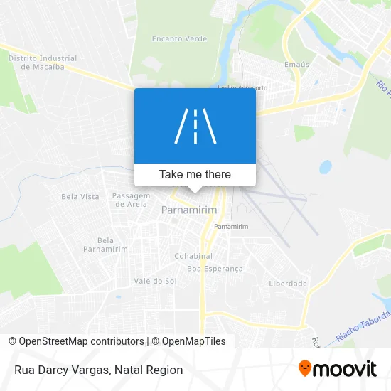 Rua Darcy Vargas map