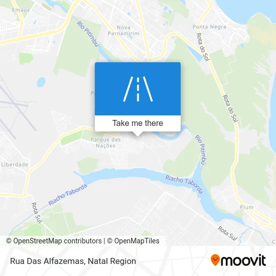 Rua Das Alfazemas map