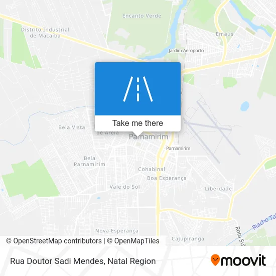 Rua Doutor Sadi Mendes map