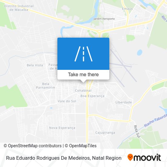 Rua Eduardo Rodrigues De Medeiros map