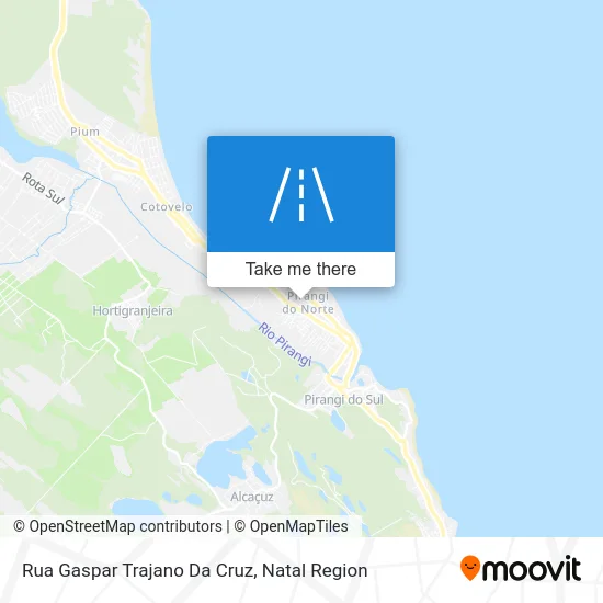 Rua Gaspar Trajano Da Cruz map