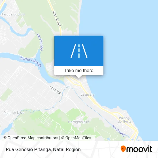 Rua Genesio Pitanga map