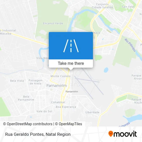 Rua Geraldo Pontes map