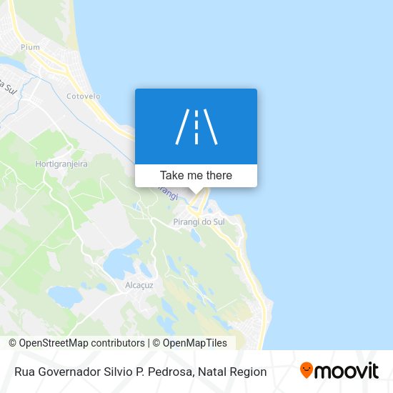 Rua Governador Silvio P. Pedrosa map