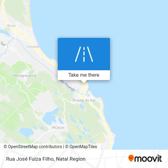 Rua José Fuiza Filho map