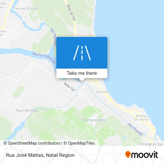 Rua José Matias map