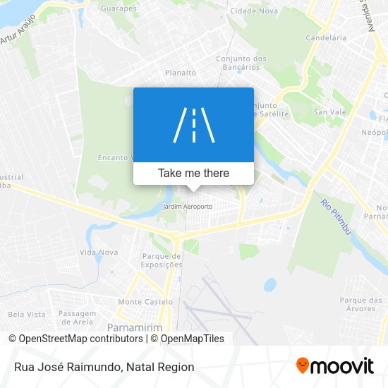 Rua José Raimundo map