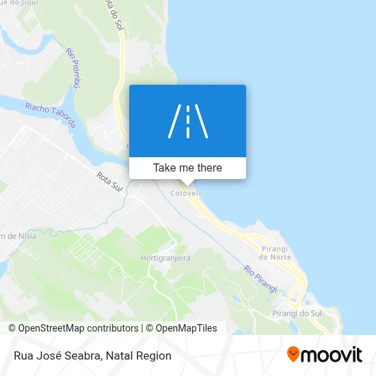 Rua José Seabra map