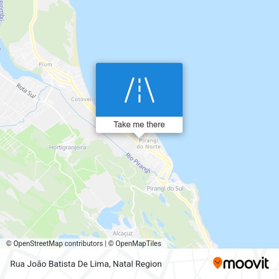Rua João Batista De Lima map