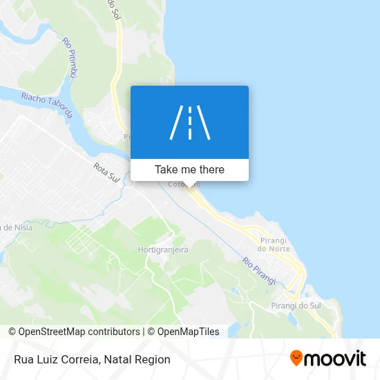 Rua Luiz Correia map