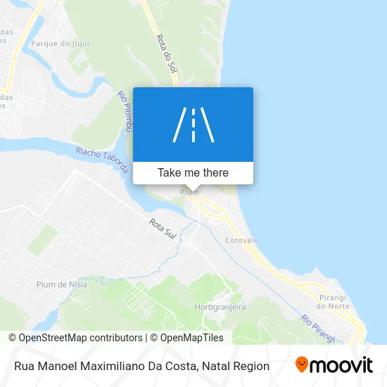 Rua Manoel Maximiliano Da Costa map