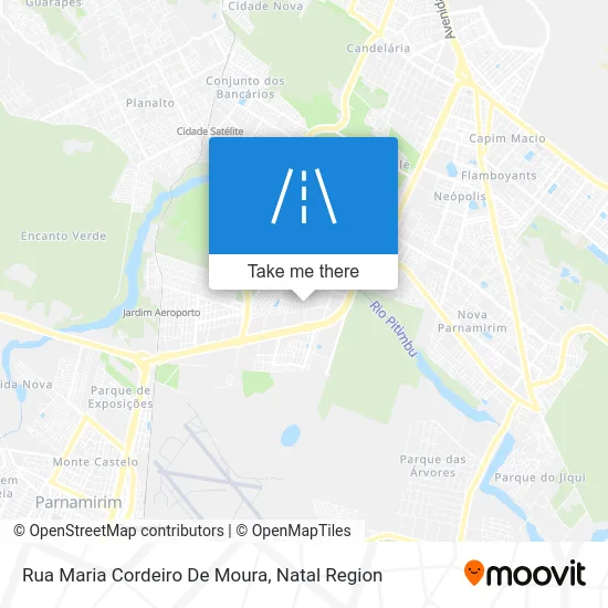 Rua Maria Cordeiro De Moura map