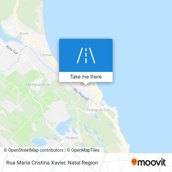 Rua Maria Cristina Xavier map