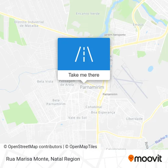Rua Marisa Monte map