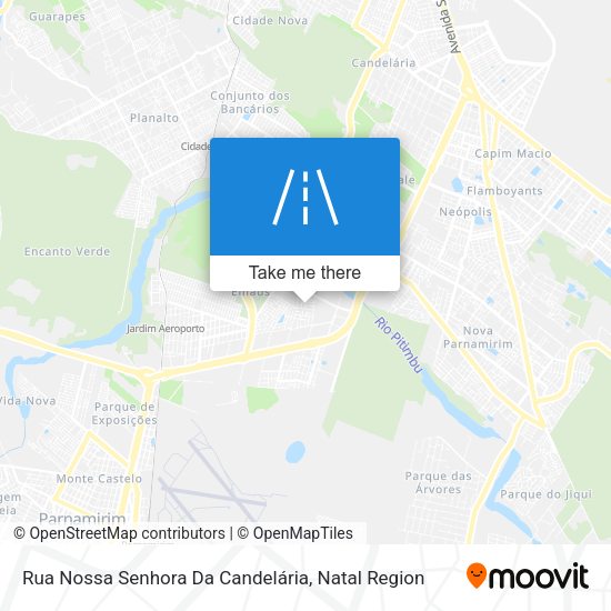 Rua Nossa Senhora Da Candelária map