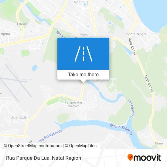 Rua Parque Da Lua map