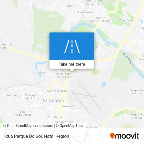 Rua Parque Do Sol map