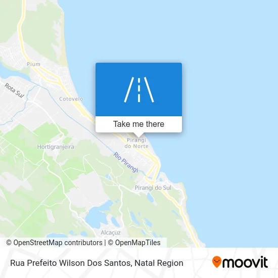 Rua Prefeito Wilson Dos Santos map