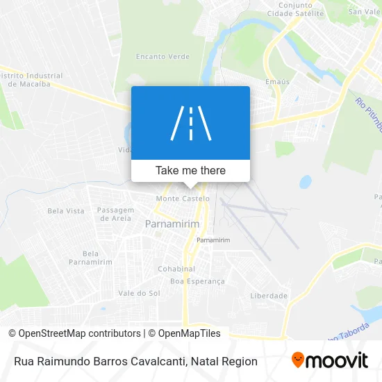 Rua Raimundo Barros Cavalcanti map