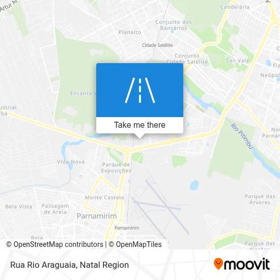 Rua Rio Araguaia map