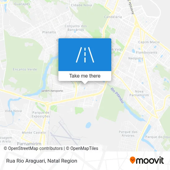 Rua Rio Araguari map
