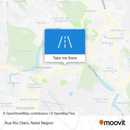 Rua Rio Claro map