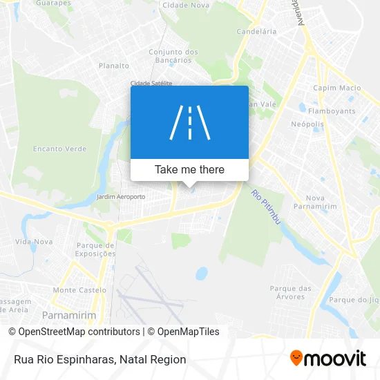 Rua Rio Espinharas map