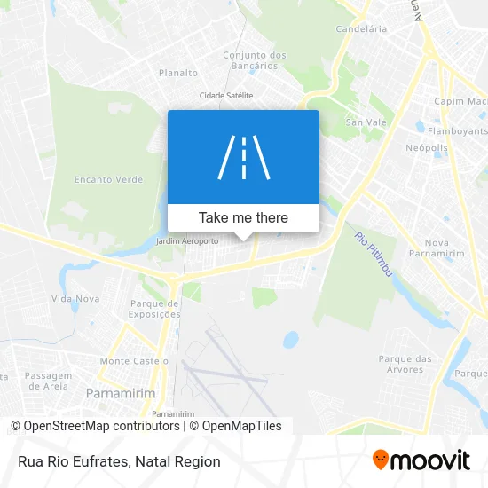 Rua Rio Eufrates map