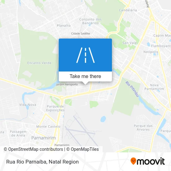 Rua Rio Parnaíba map