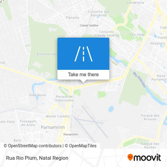 Rua Rio Pium map