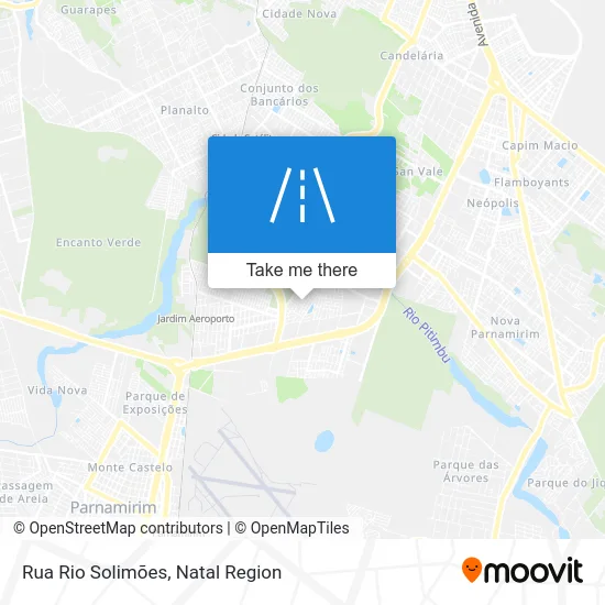 Rua Rio Solimões map