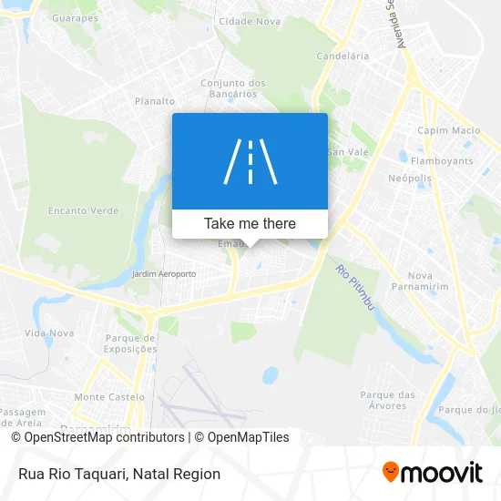 Rua Rio Taquari map