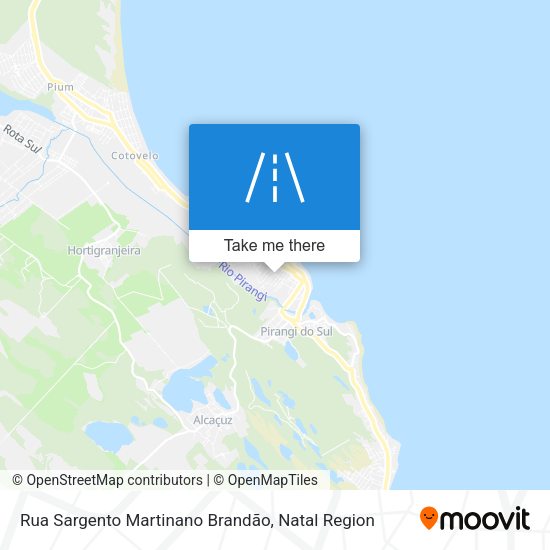 Rua Sargento Martinano Brandão map