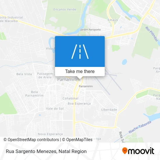 Rua Sargento Menezes map