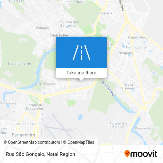Rua São Gonçalo map