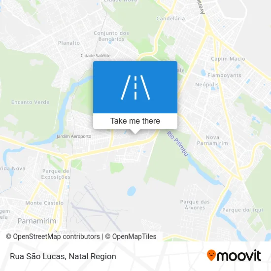 Rua São Lucas map