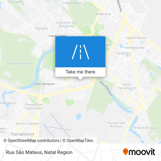 Rua São Mateus map