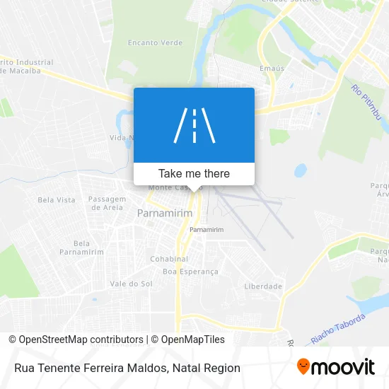 Rua Tenente Ferreira Maldos map