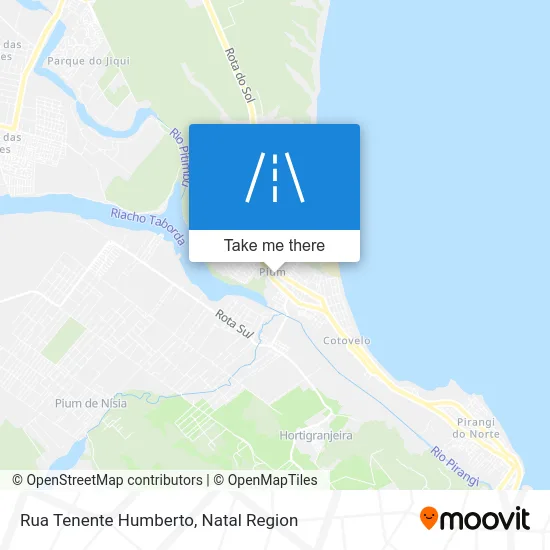 Rua Tenente Humberto map
