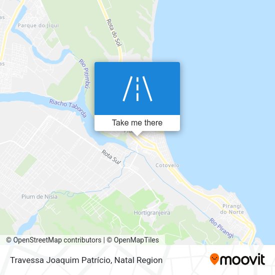 Travessa Joaquim Patrício map
