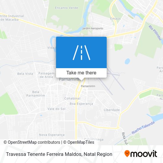 Travessa Tenente Ferreira Maldos map