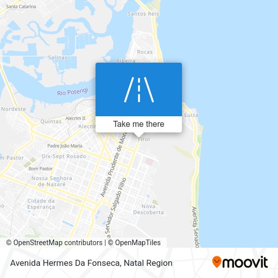 Avenida Hermes Da Fonseca map