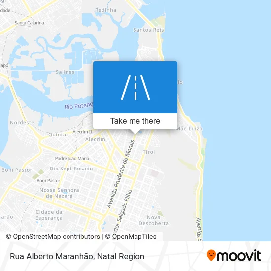 Rua Alberto Maranhão map