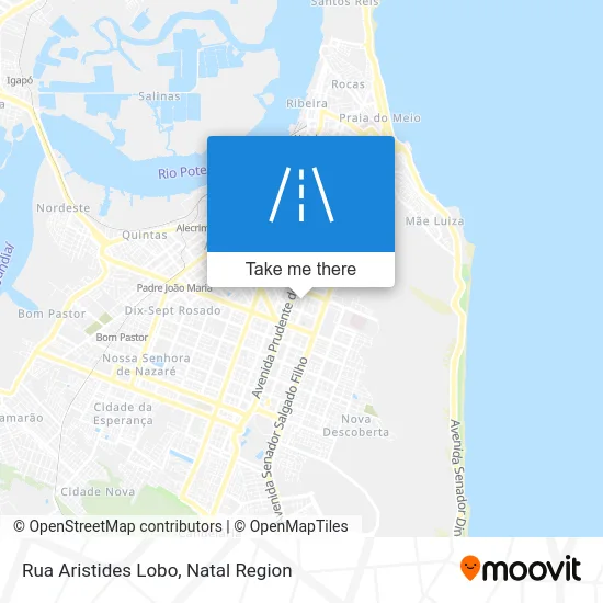 Rua Aristides Lobo map