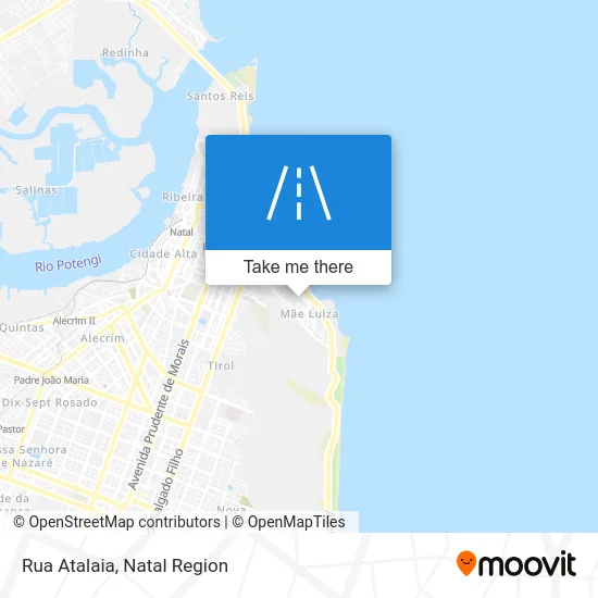 Rua Atalaia map