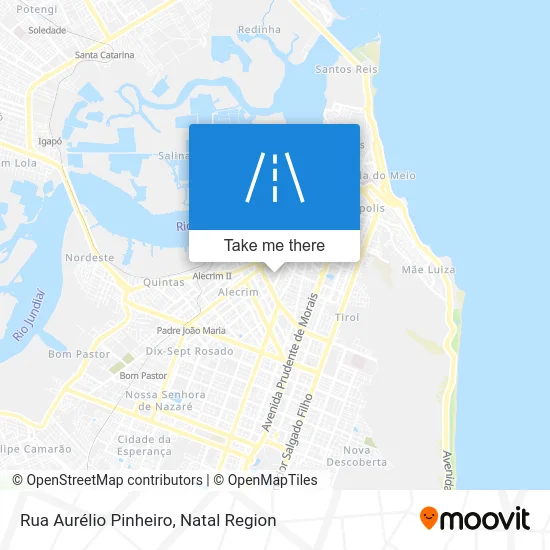 Rua Aurélio Pinheiro map