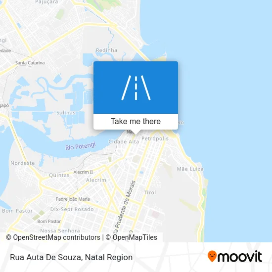 Rua Auta De Souza map