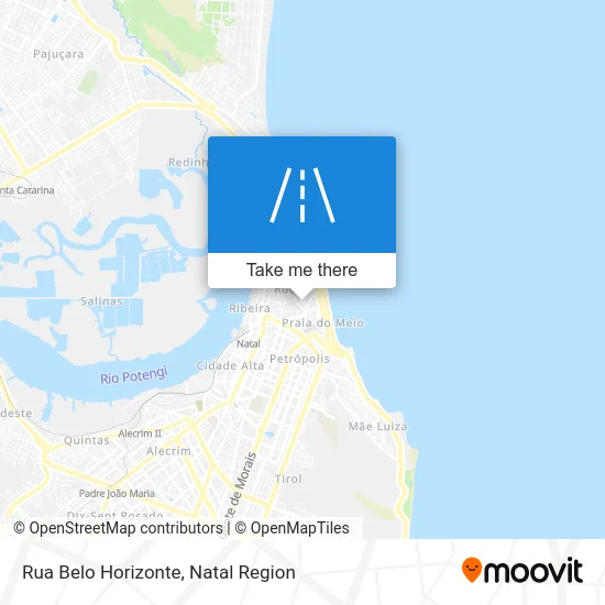 Rua Belo Horizonte map